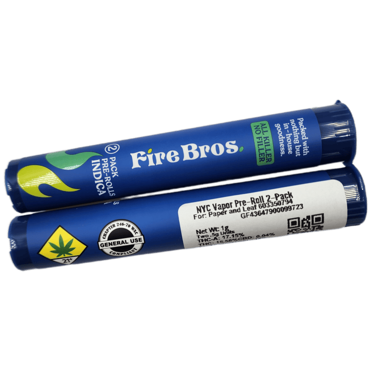 Fire Bros Pre-roll NYC Vapor 1g