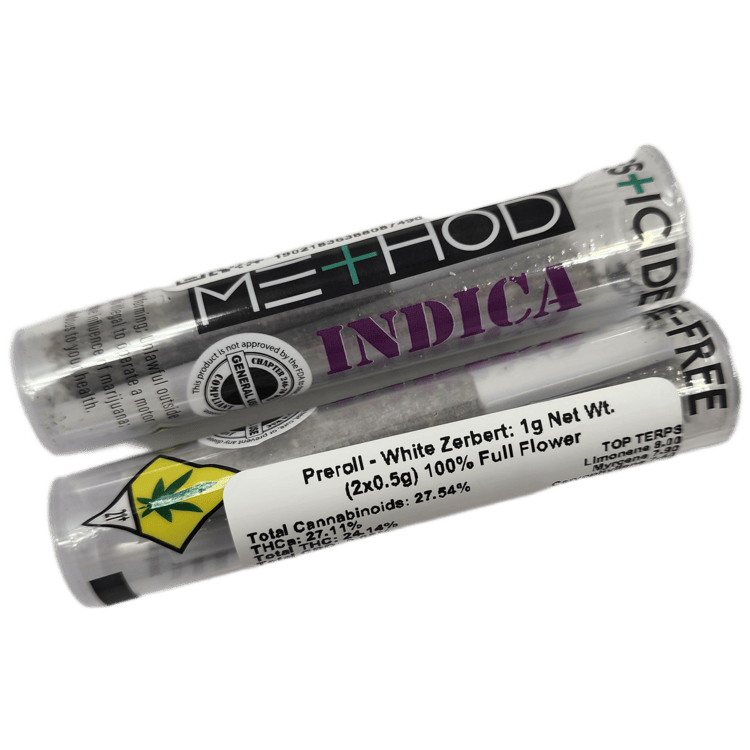 Method Pre-roll White Zerbert 1g