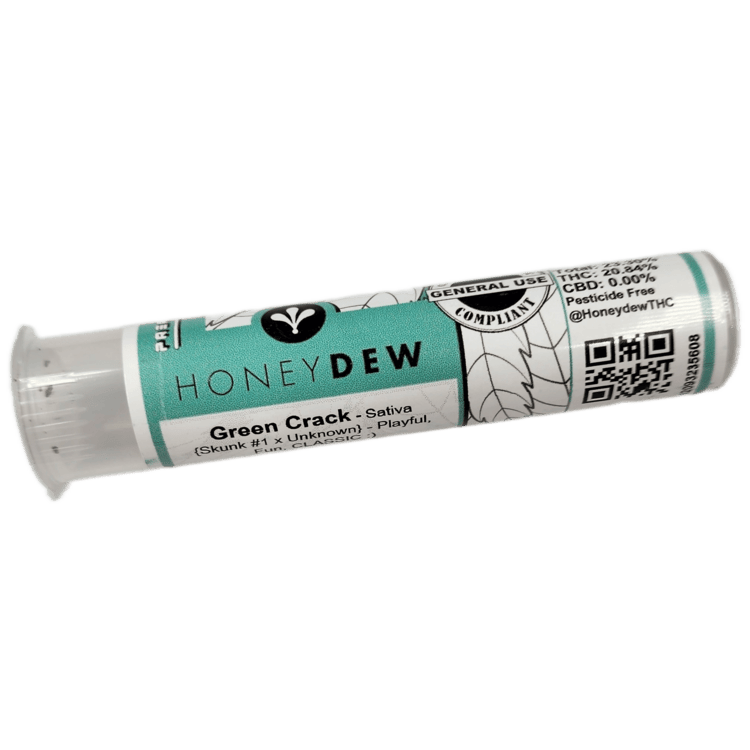 Honey Dew Pre-roll Green Crack 1g