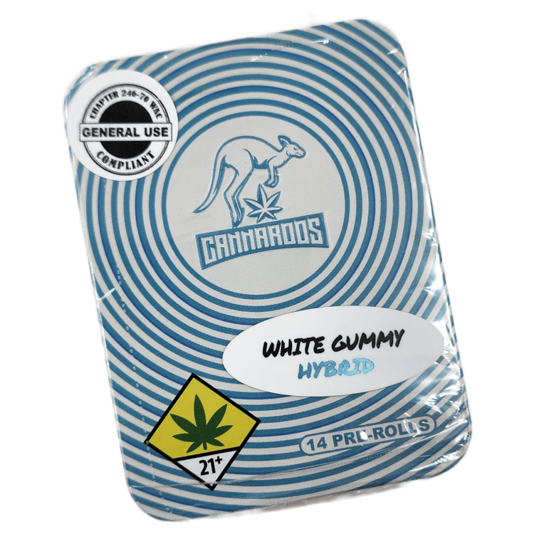 Cannaroos Pre-roll White Gummy 7g