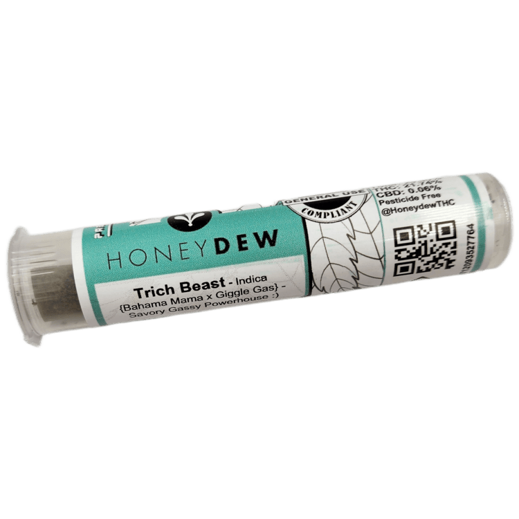 Honey Dew Pre-roll Trich Beast 1g