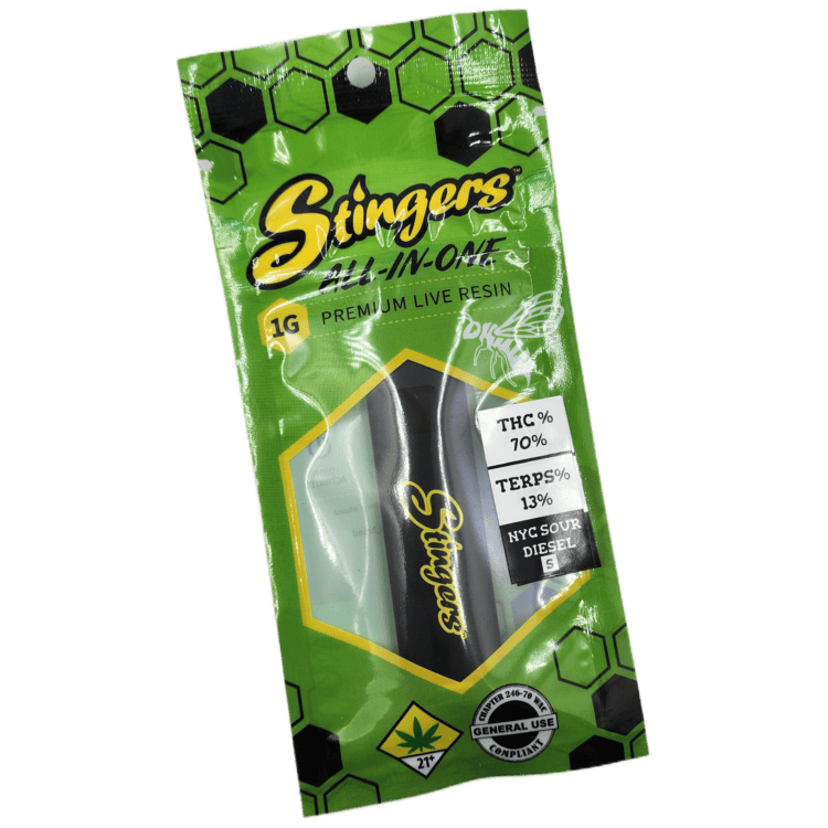 Stingers Live Resin Disposable NYC Sour Diesel