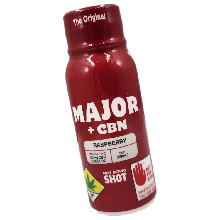 Major Shot Raspberry 1:2:4 CBD:CBN:THC