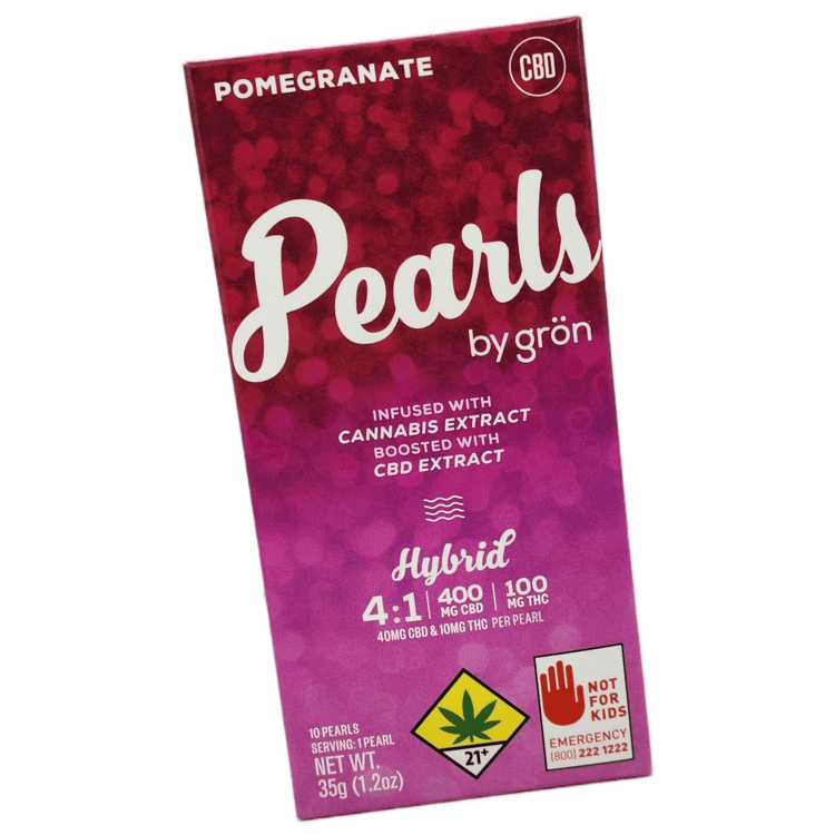Gron Gummies Pomegranate 4:1 CBD:THC