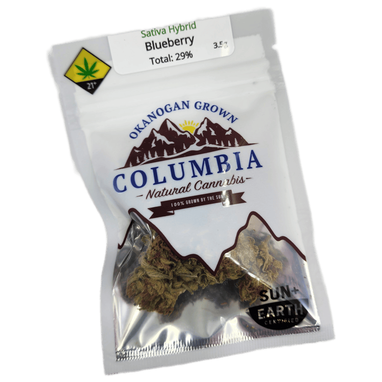 Columbia Natural Flower Blueberry 28g