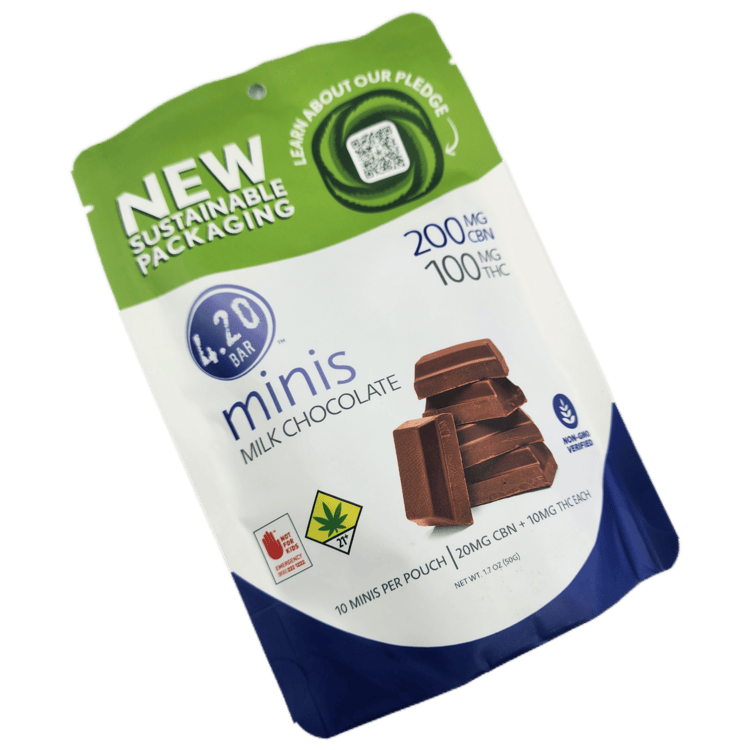 4.20 Minis 2:1 CBN:THC Milk Chocolate