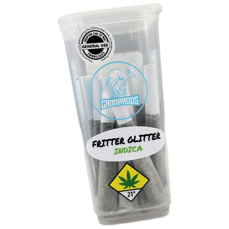 Cannaroos Pre-roll Fritter Glitter 7g