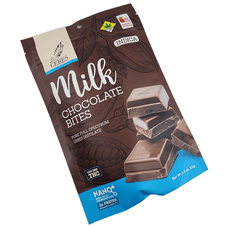 Ceres Milk Chocolate Bites Indica