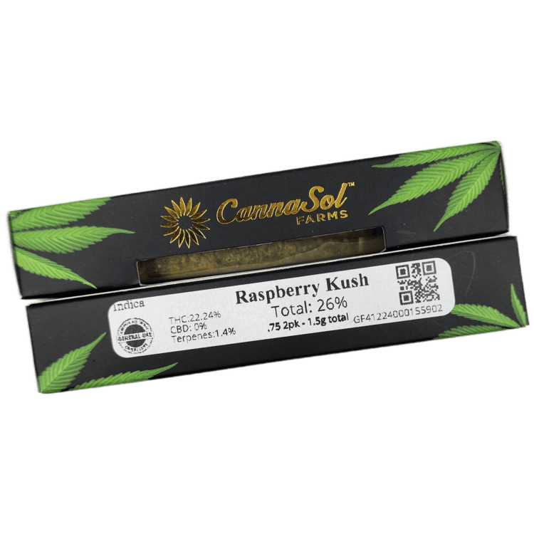 Cannasol Pre-roll Raspberry Kush 1.5g