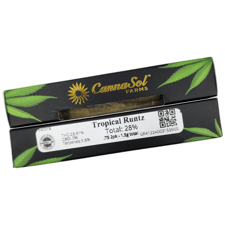 Cannasol Pre-roll Tropical Runtz 1.5g