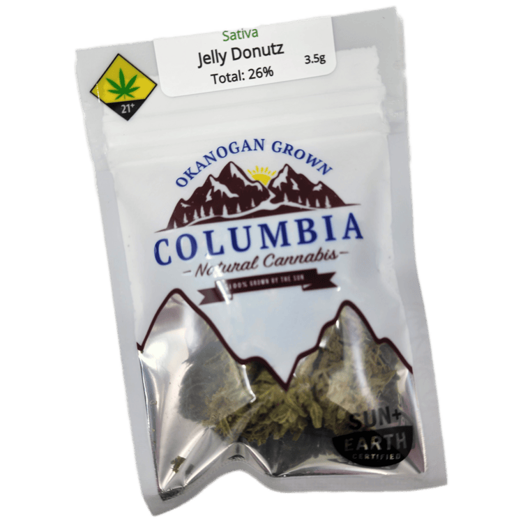 Columbia Natural Flower Jelly Donutz 3.5g