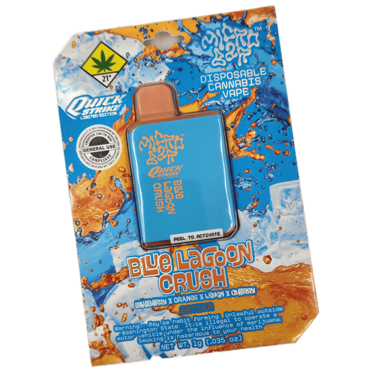 Micro Bar Disposable Cartridge Blue Lagoon Crush
