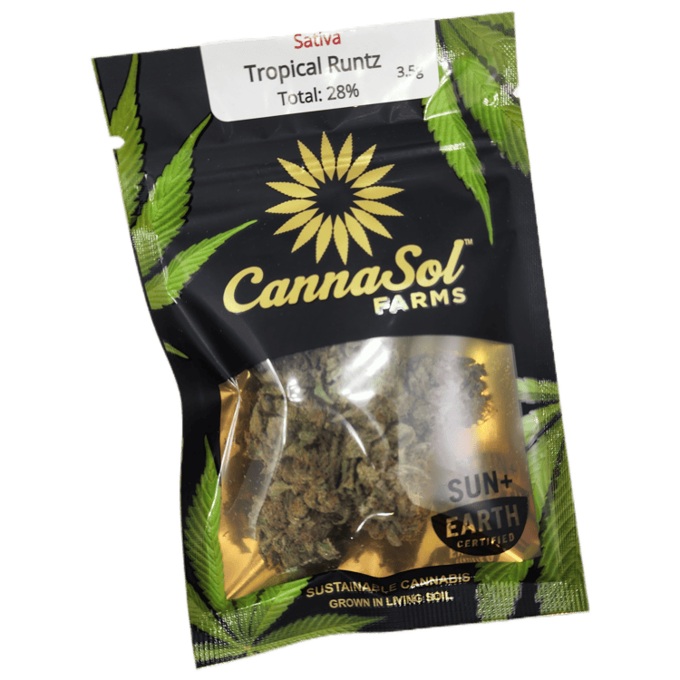 Cannasol Flower Tropical Runtz 1g