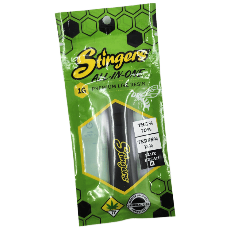 Stingers Live Resin Disposable Blue Dream