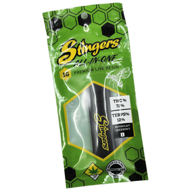 Stingers Live Resin Disposable Humboldt Sherbert