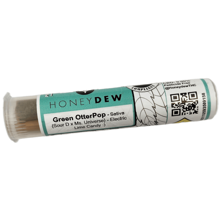 Honey Dew Pre-roll Green Otter Pop 1g