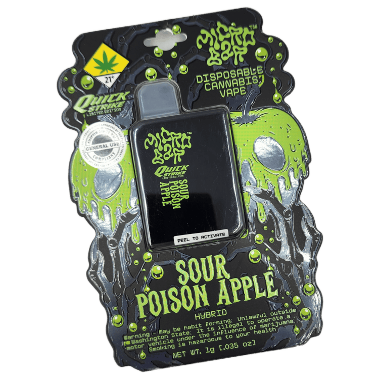 Micro Bar Disposable Cartridge Sour Poison Apple