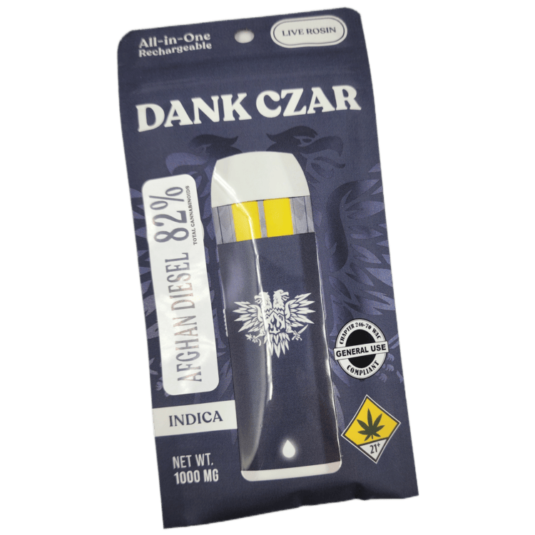 Dank Czar Rosin Disposable Afghan Diesel 1g