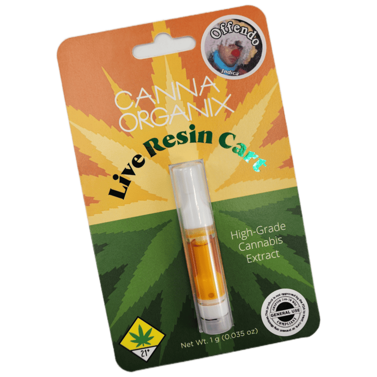 Canna Organix Live Resin Cartridge Offendo