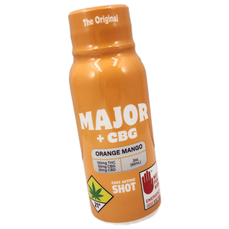 Major Shot Orange Mango 1:2:4 CBD:CBG:THC