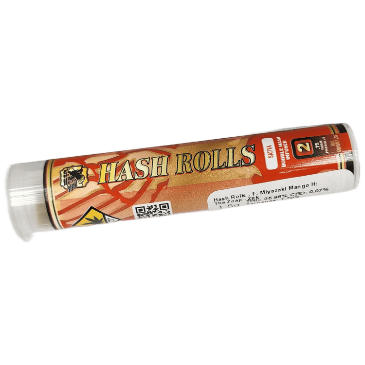 Hash Rolls Infused Pre-roll Miyazaki Mango x The Zoap 1.5g