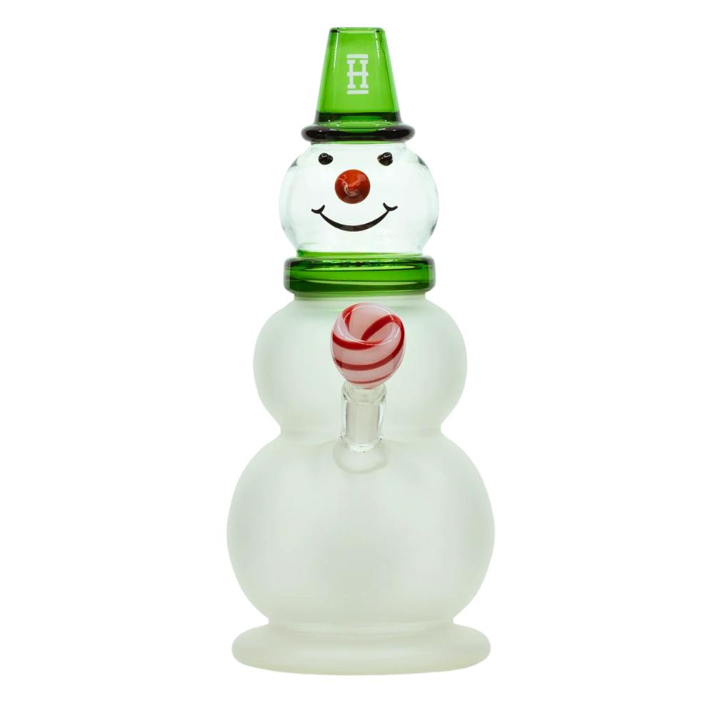 Snowman XL Bong - 10" - Green