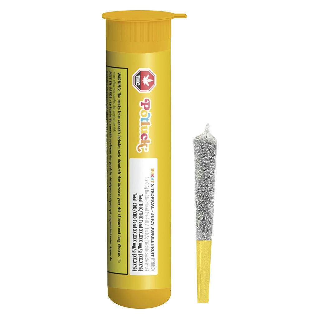 Juicy Jungle Fruit Infused Pre-Roll - 1x0.5g