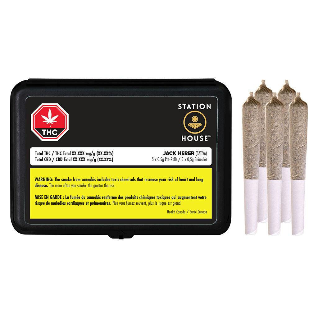 Jack Herer Pre-Rolls - 5x0.5g