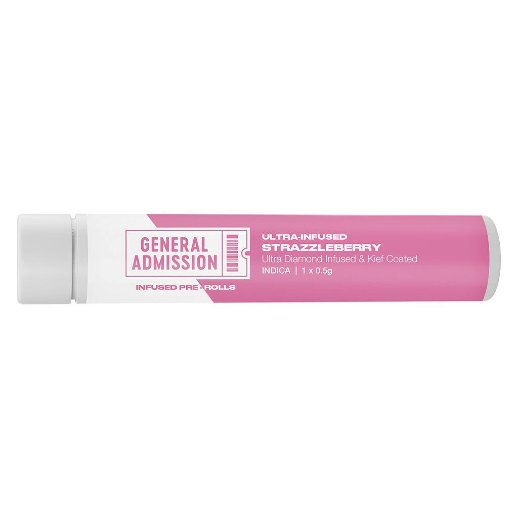 Strazzleberry Diamond Infused Pre-Roll - 1x0.5g