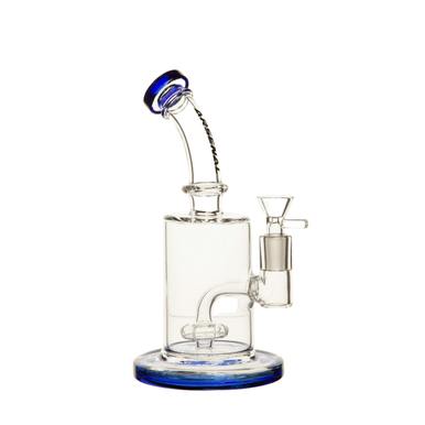 Arsenal - Cylindrical Clear Glass Rig - 8"