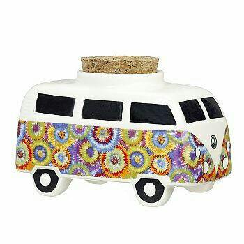 Craft - Vintage Bus Stash Jar - Medium