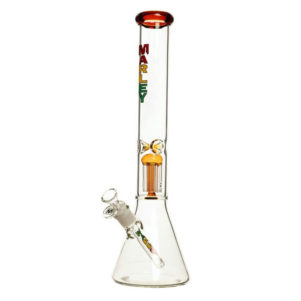 18" Marley Gentle Jade Bong (Green) New