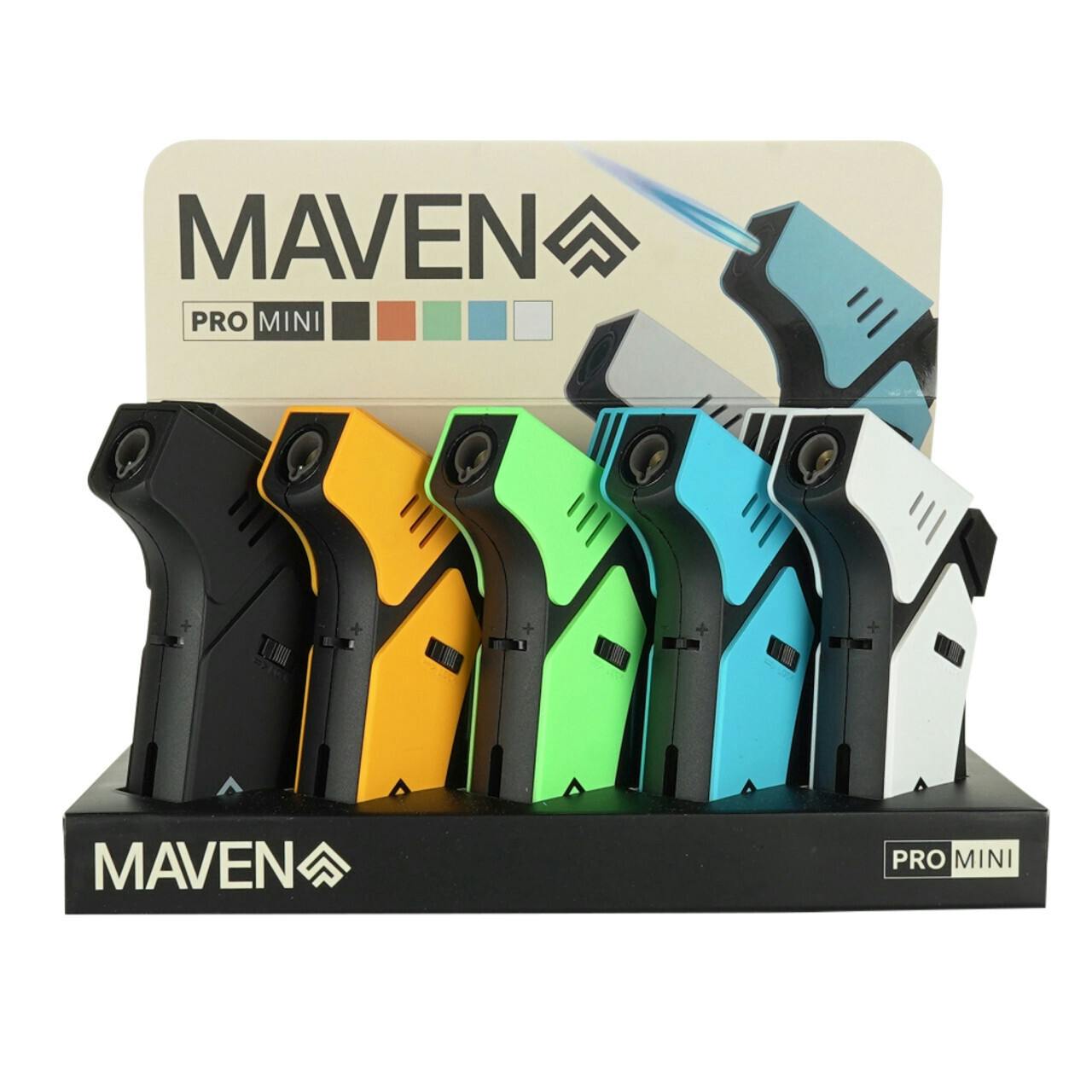 Maven Pro Mini Torch Lighter - 15ct