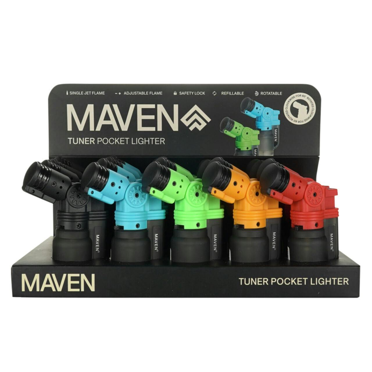 Maven Tuner Pocket Lighter - 20ct