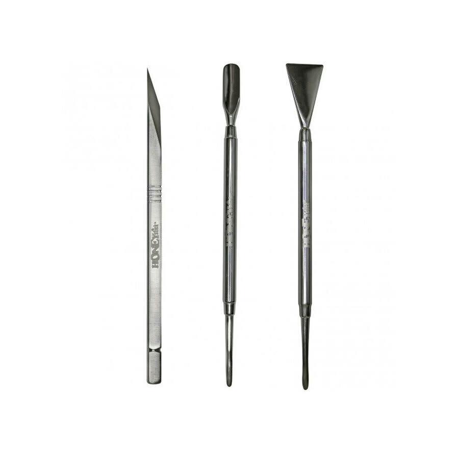 Stainless Steel Dab Tools - Set of 3 by HoneyStick