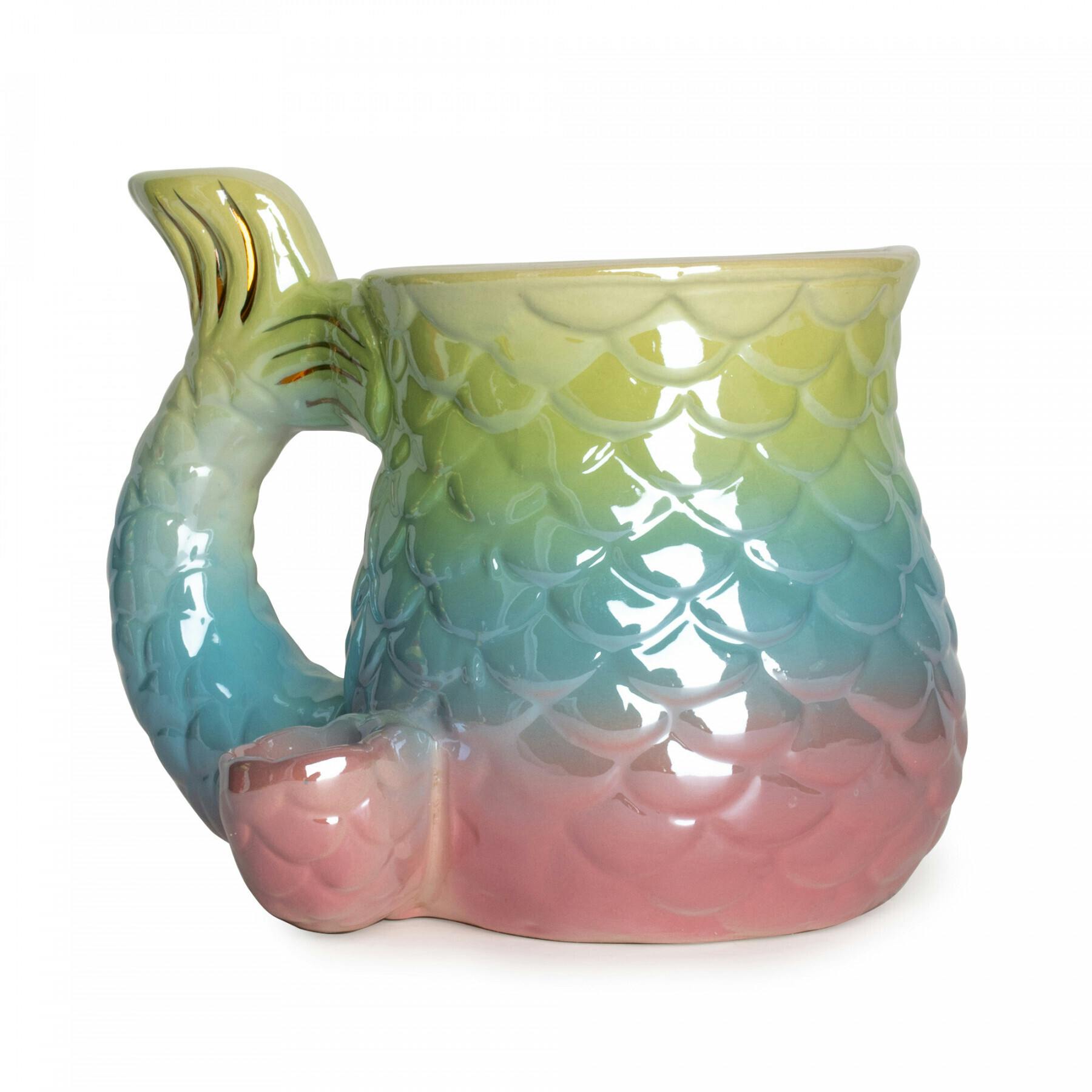 Ceramic Mug Pipe - Mermaid Tail