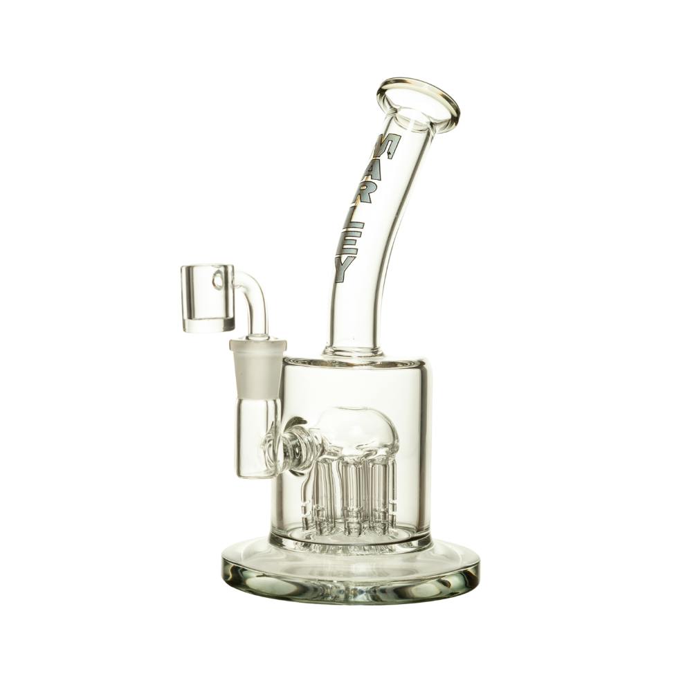 Twisty Tilt Dab Rig - 8" - Black