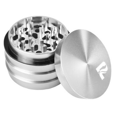 Aluminum Tiered Grinder - 4pc - 2" - Silver