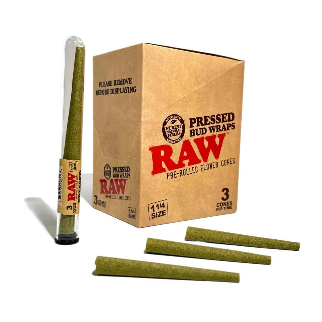 Bud Wraps - 11/4" - Pressed - 3pk