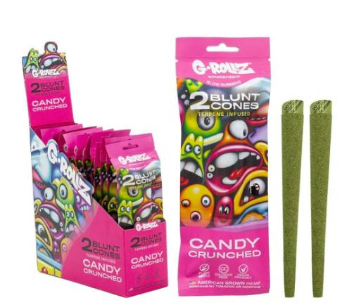 Terp Infused Blunt Cones - 2pk - Candy Crunched