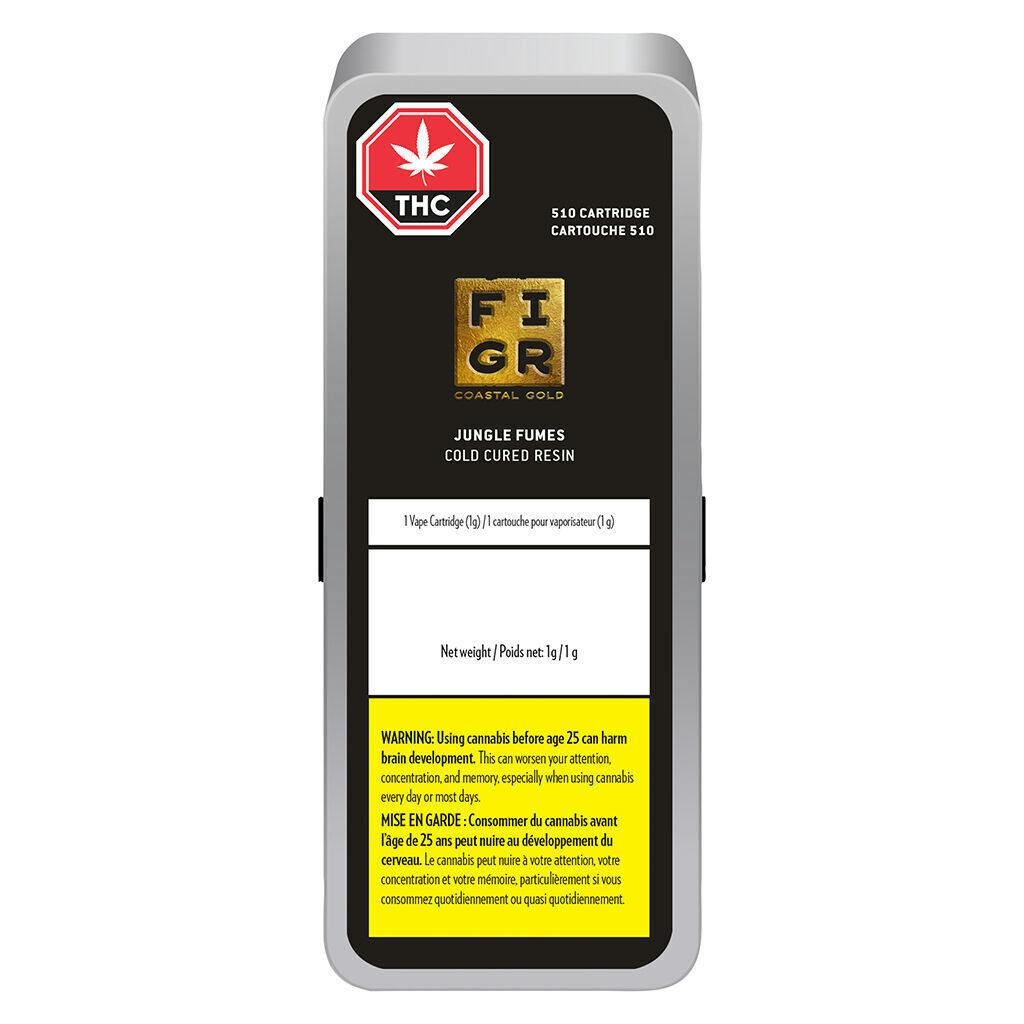 Jungle Fumes Cold Cured Resin 510 Thread Cartridge - 1g