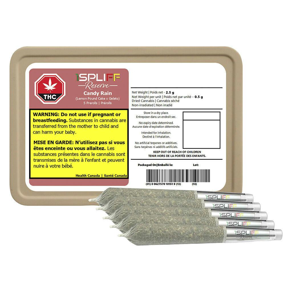 Candy Rain Premium Glass Tip Pre-Rolls - 5x0.5g