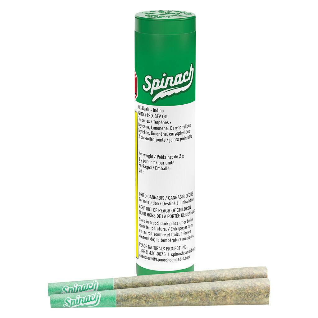 OG Kush Pre-Rolls - 2x1g