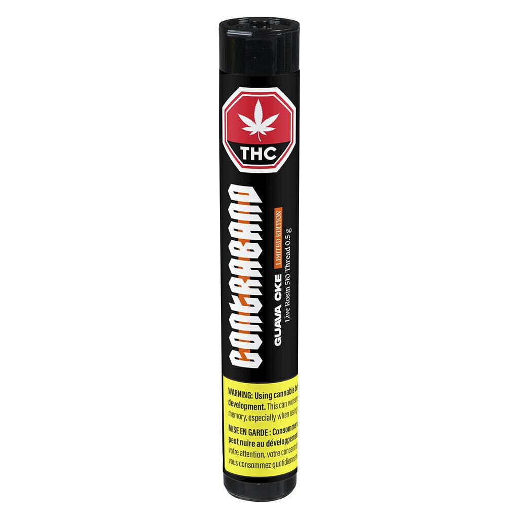 Contraband Live Rosin Guava CKE 510 Thread Cartridge - 0.5g