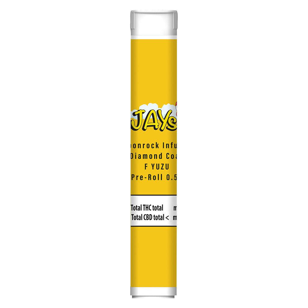 Moonrock Infused & Diamond Coated F YUZU Infused Pre-Roll - 1x0.5g