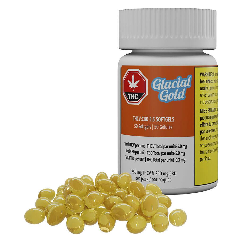 THCV:CBD 5:5 Softgels - 50 caps
