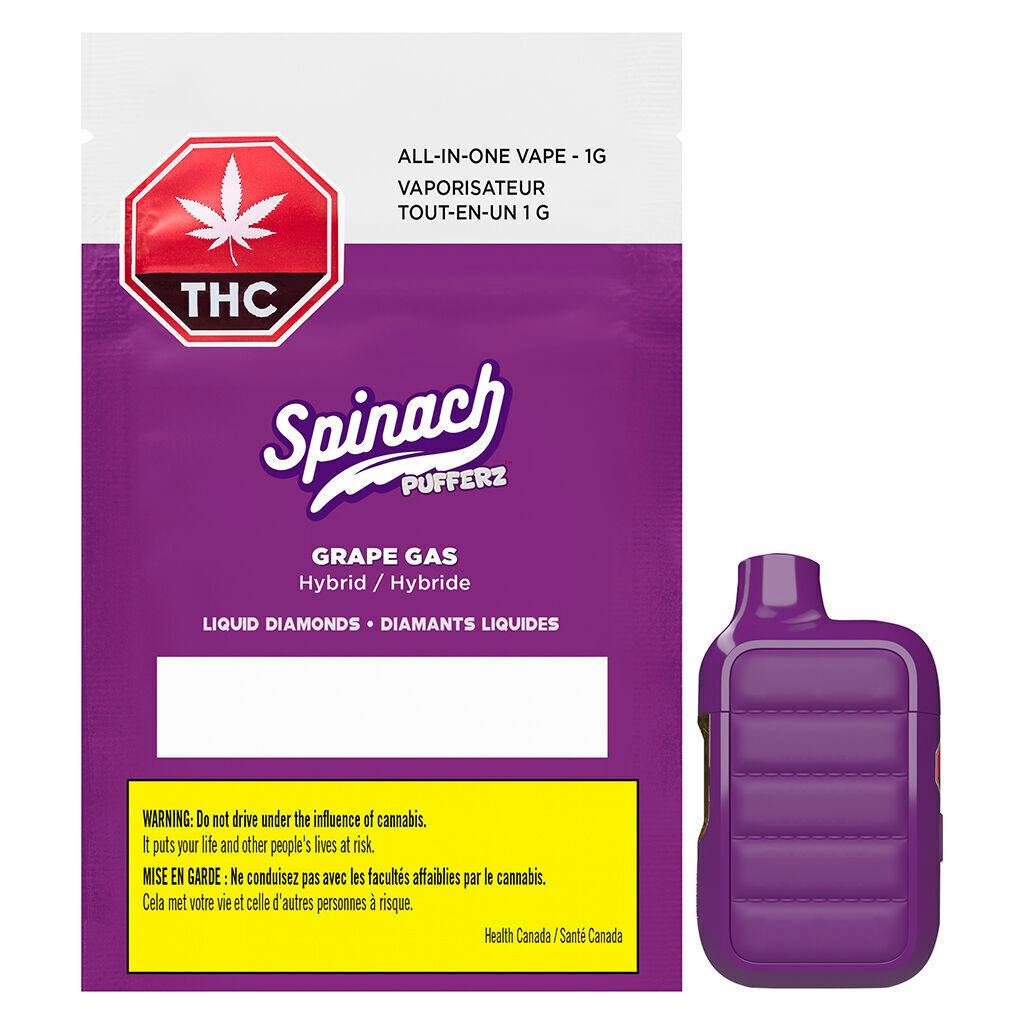 Pufferz Grape Gas All-in-One - 1g