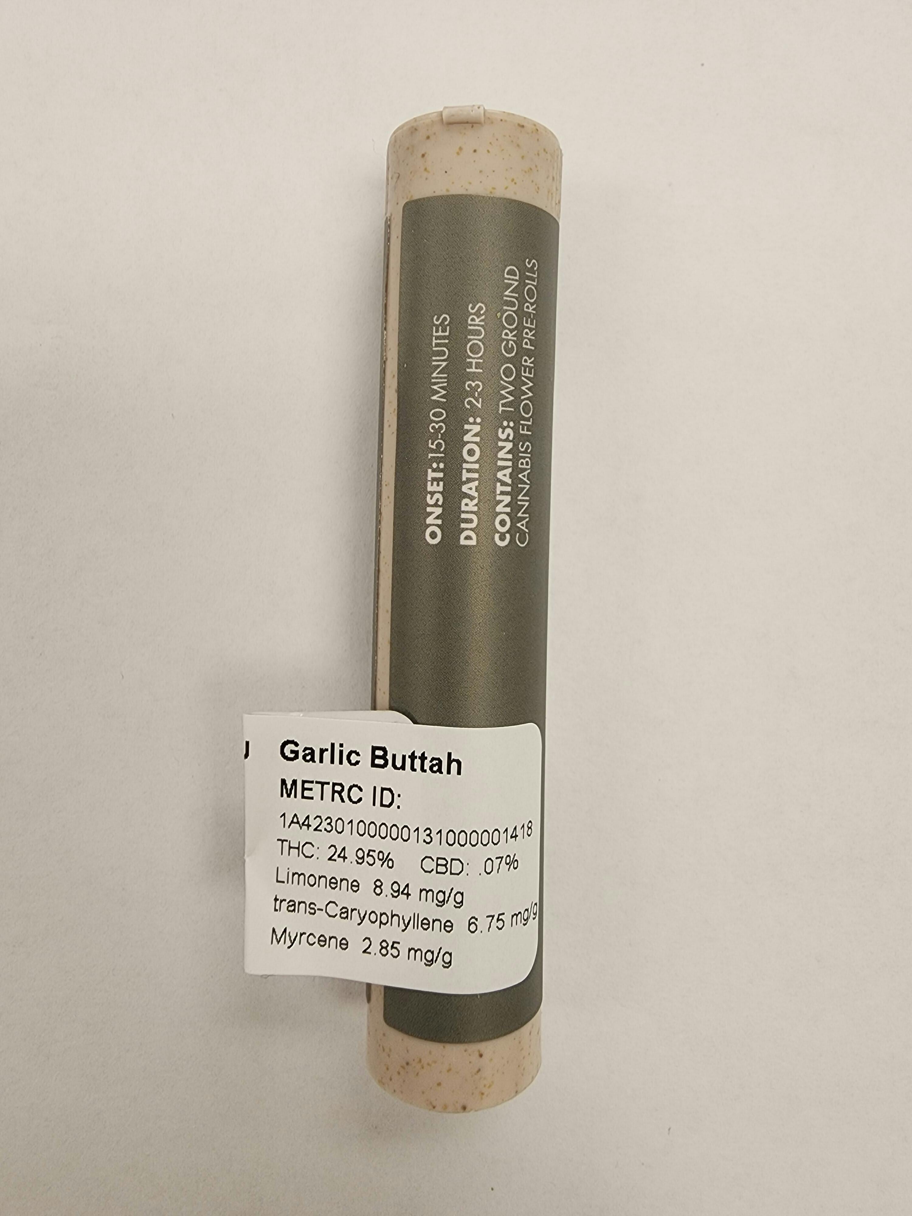 GARLIC BUTTAH - PREROLL - 2(.7G) - Southern Crop