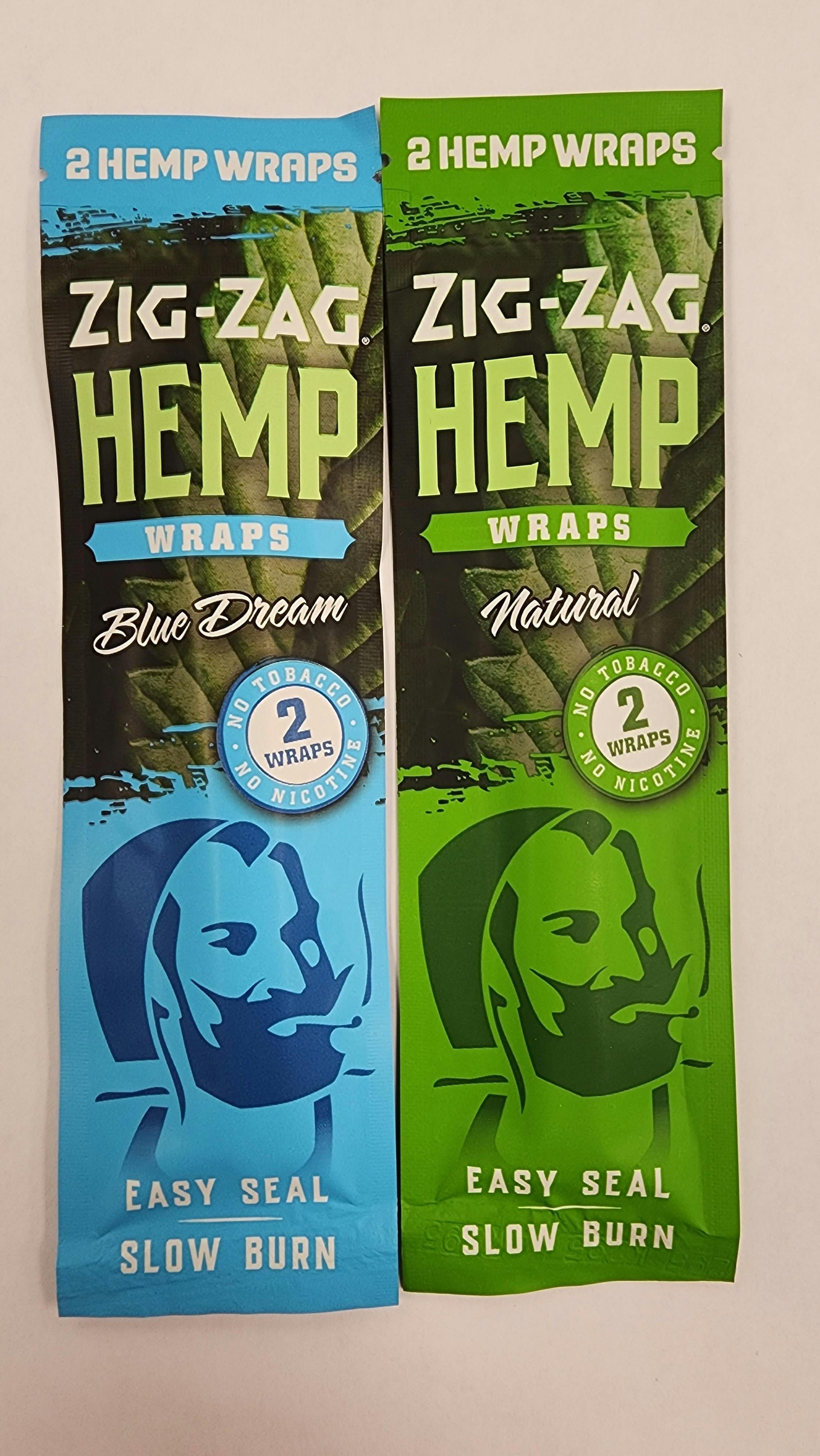 Zig Zag Hemp Wraps at Diamond Leaf