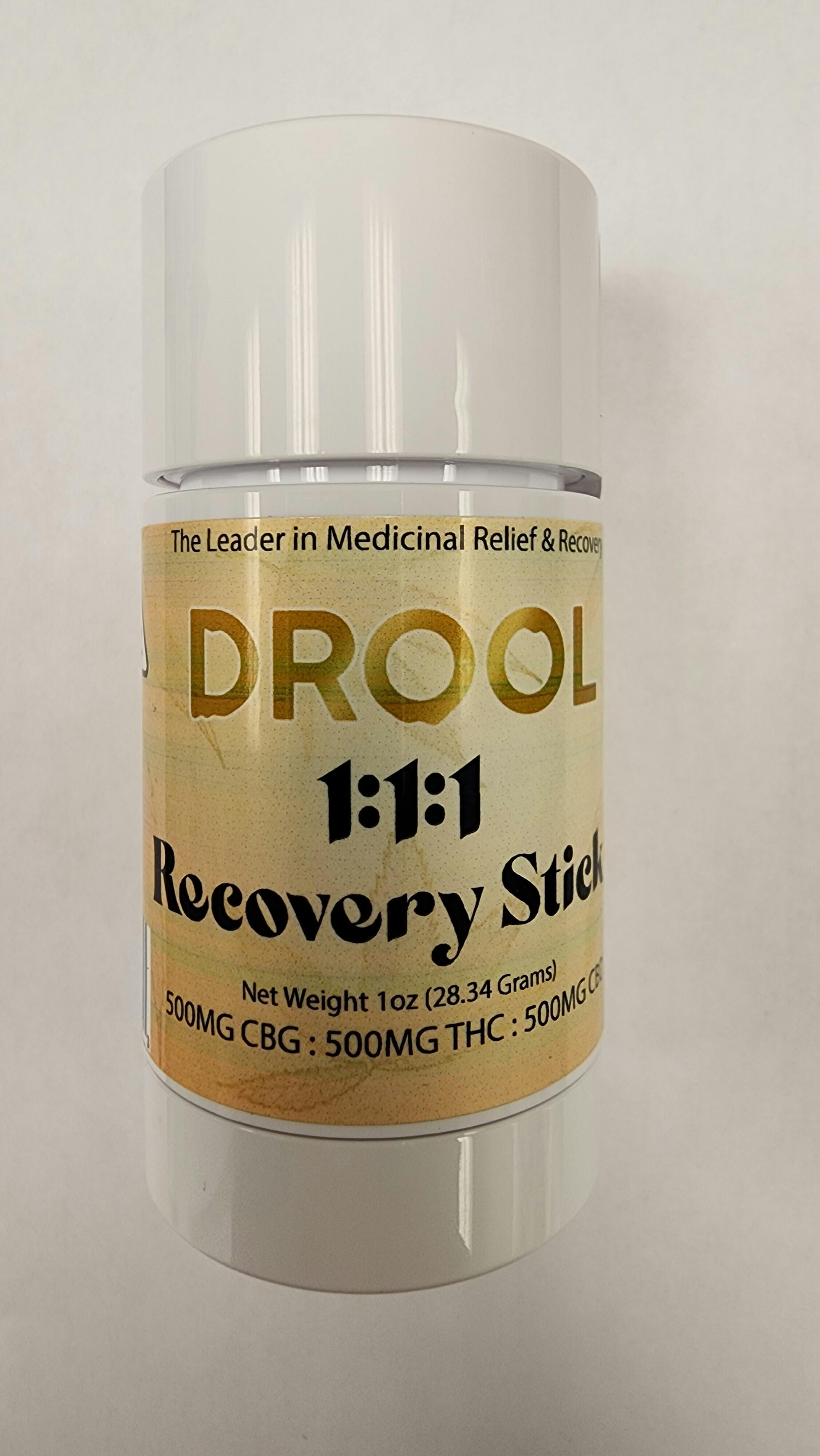 Drool Recovery Stick 1:1:1 | 500MG THC, CBD, CBG | Stash House at Diamond Leaf